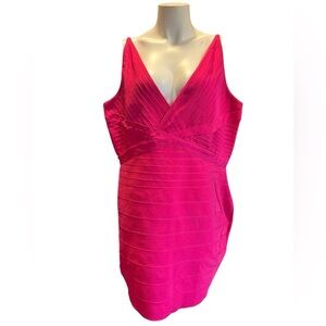 Fashion Nova Strapless Pink Dress